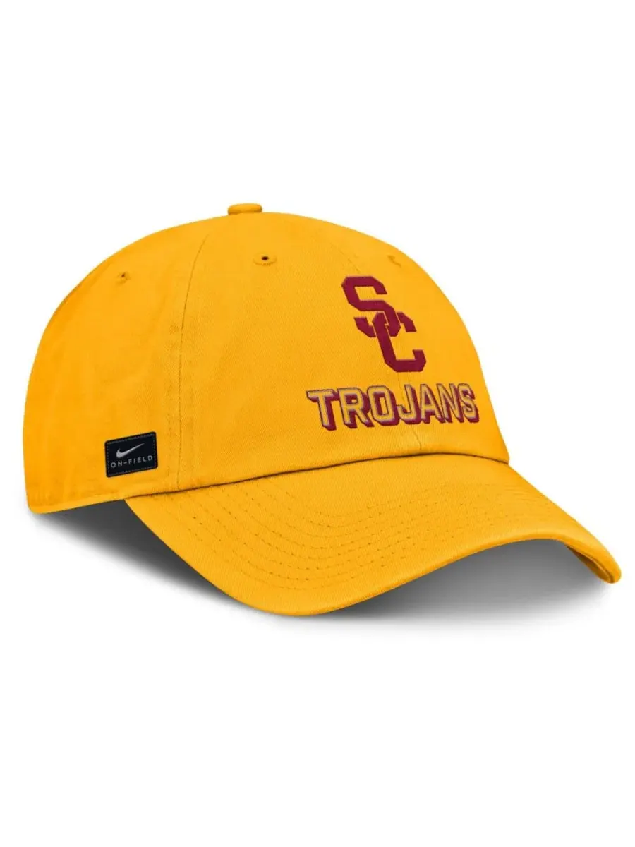 Кепка Nike USC Trojans 2025 On-Field Club — изображение 3 из 4, золото