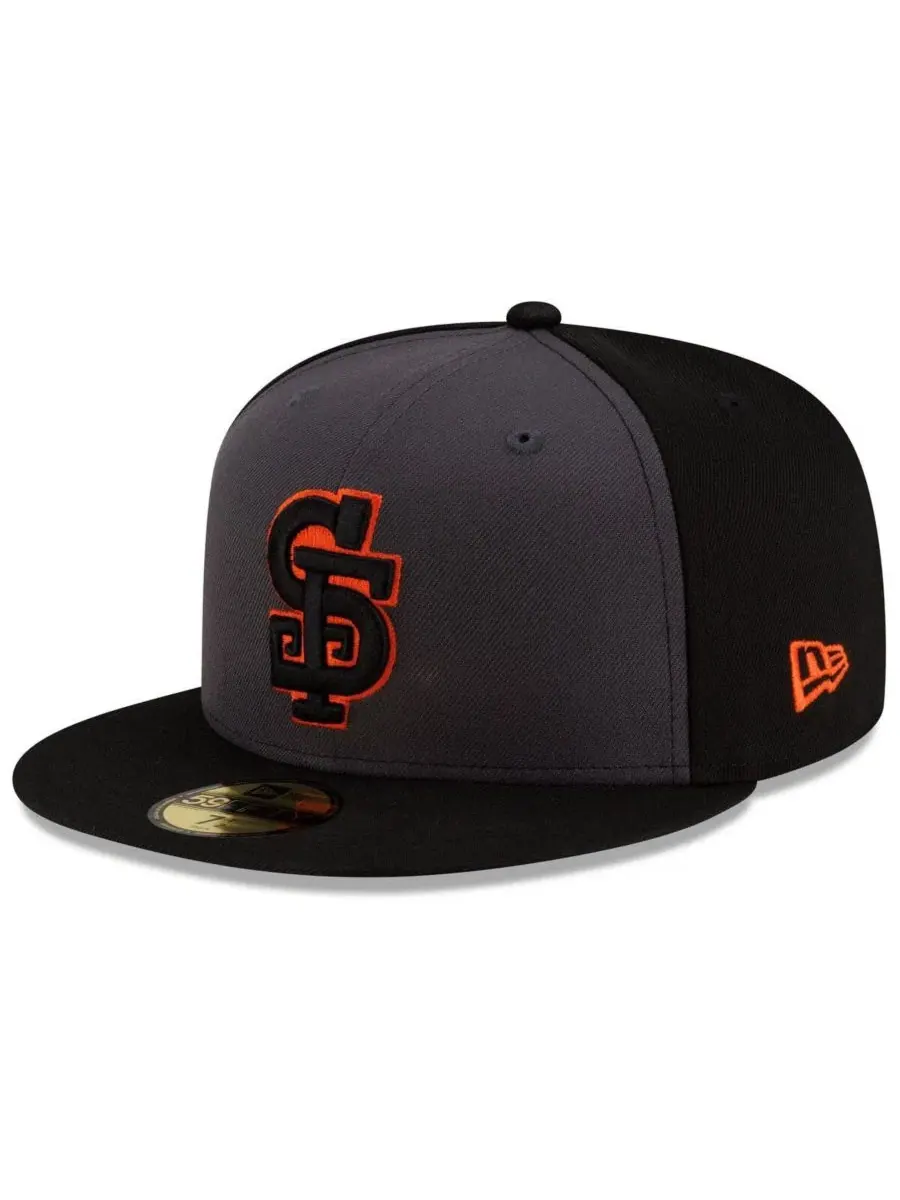Мужская серо-черная бейсболка San Francisco Giants Authentic Collection Alternate 59FIFTY Fitted — изображение 1 из 5