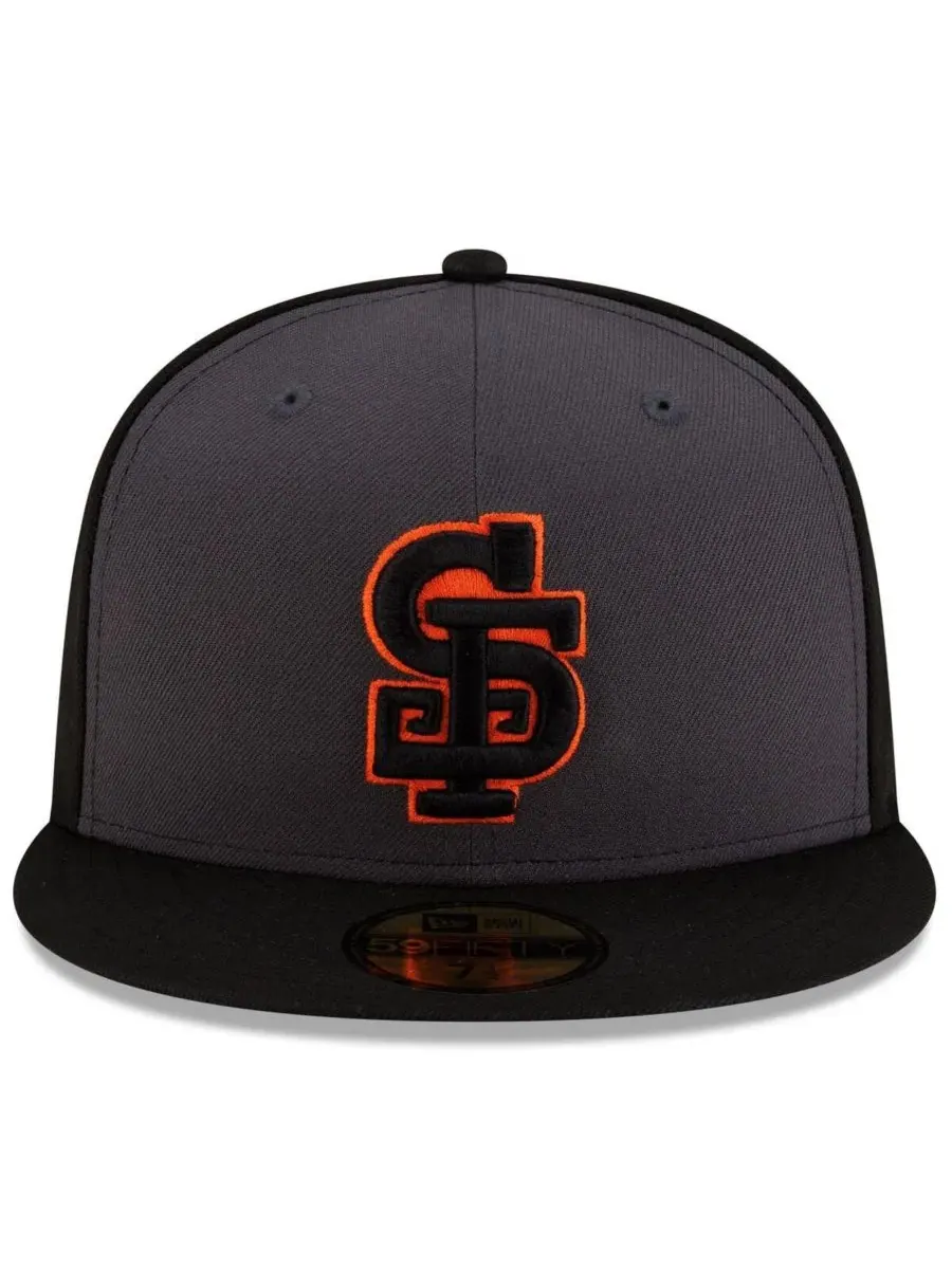 Мужская серо-черная бейсболка San Francisco Giants Authentic Collection Alternate 59FIFTY Fitted — изображение 2 из 5