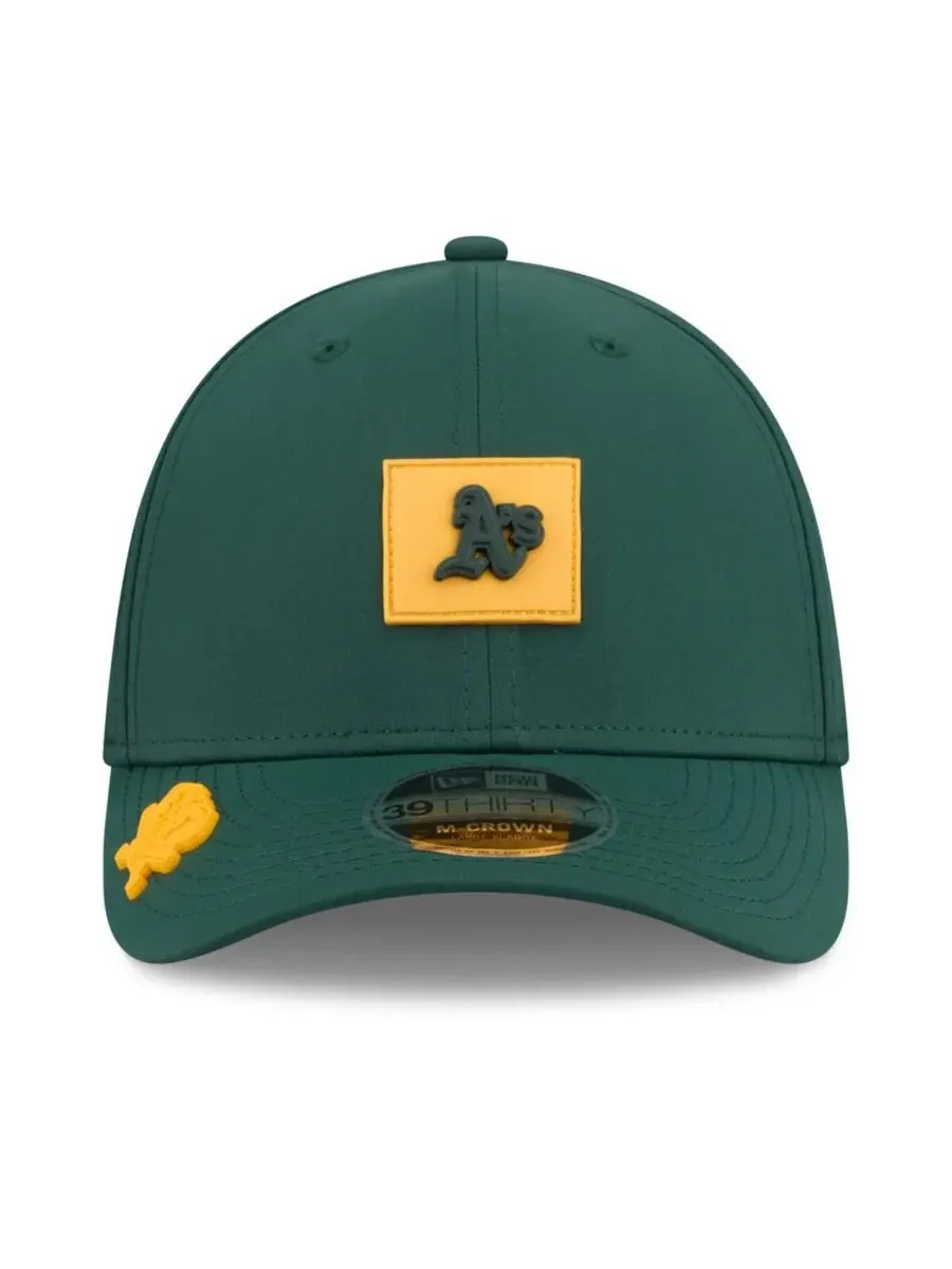 Кепка New Era 2026 Clubhouse M-Crown 39THIRTY Flex — изображение 2 из 4, зеленый