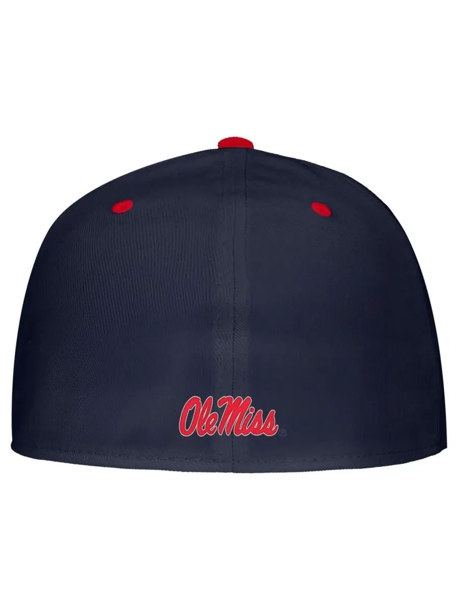 Кепка Nike с вышивкой Ole Miss Rebels — изображение 2 из 2, темно-синий