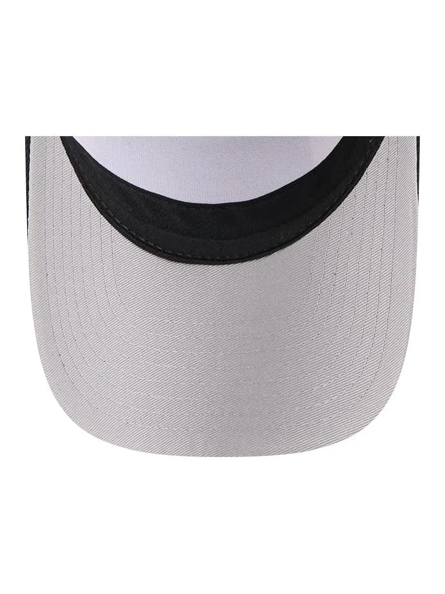 Кепка-тракер New Era Chicago White Sox Text A-Frame Trucker 9FORTY — изображение 2 из 5, черный