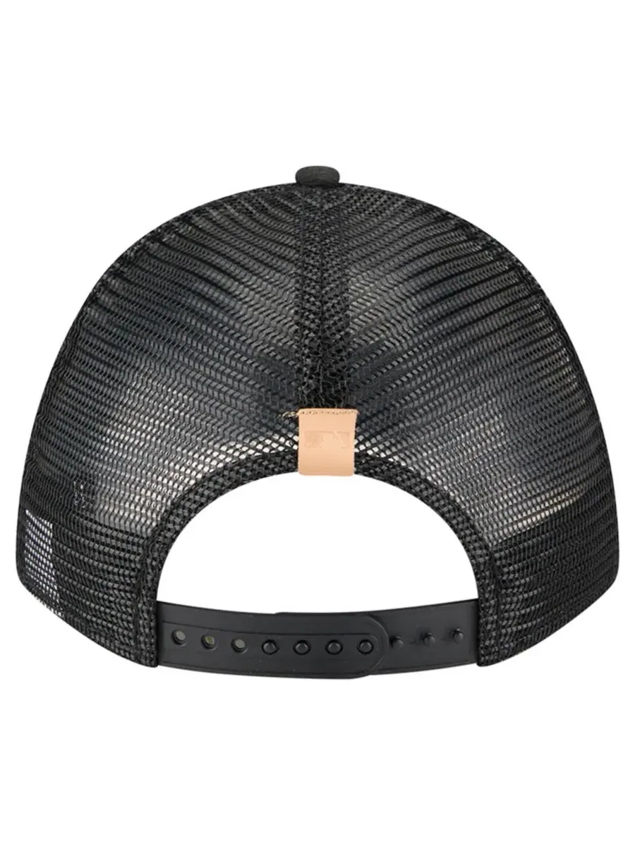 Кепка-тракер New Era Chicago White Sox Text A-Frame Trucker 9FORTY — изображение 4 из 5, черный