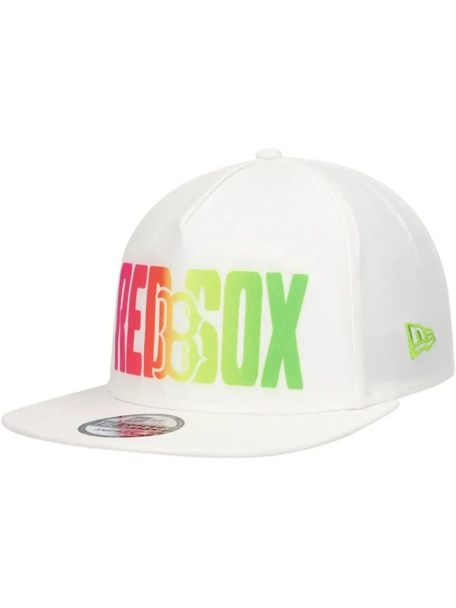 Кепка-гольфер с плоским козырьком Spectrum Golfer New Era — изображение 1 из 4, белый
