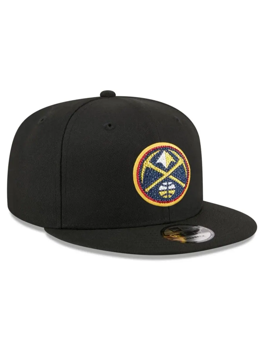Кепка-снапбек с кристаллами Portland Trail Blazers 2026 NBA Draft Crystal 9FIFTY New Era — изображение 4 из 13, черный