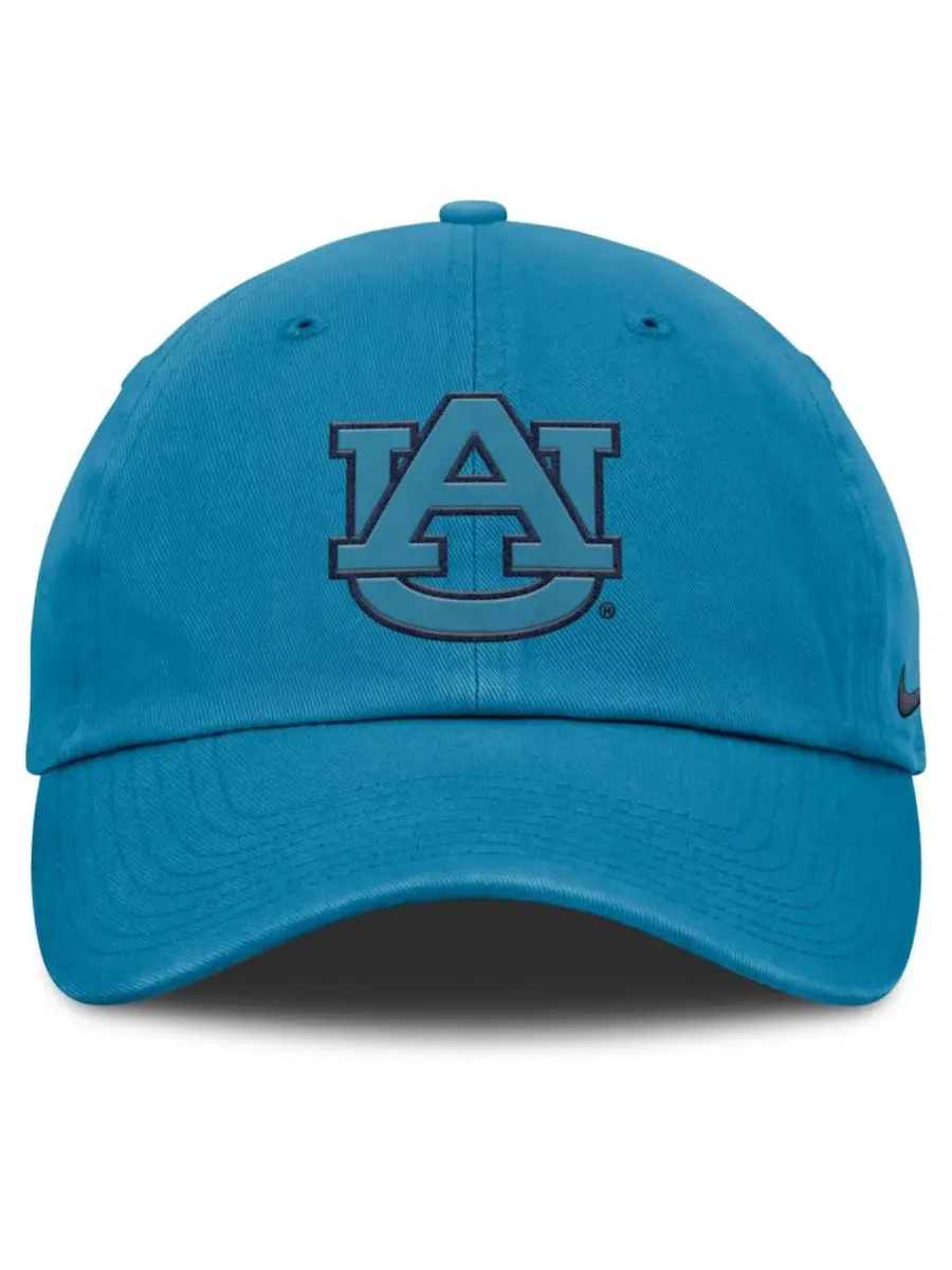 Бейсболка Nike Club Campus с вышитым логотипом Auburn Tigers — изображение 2 из 4, бирюзовый