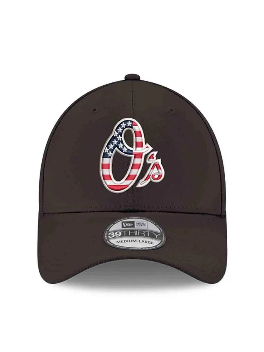 Кепка New Era с вышивкой Baltimore Orioles America 250 — изображение 2 из 4, черный