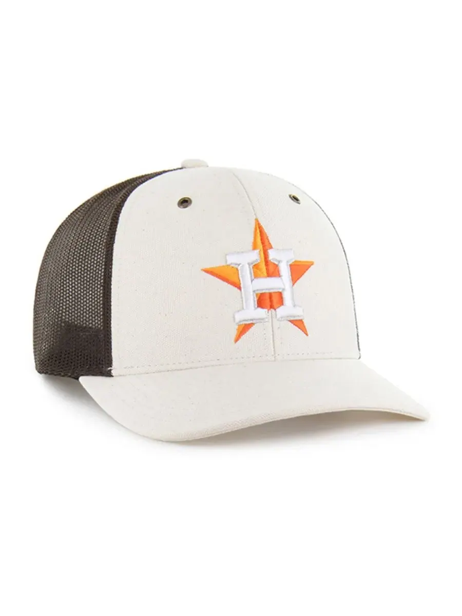Кепка-тракер с козырьком Carhartt x '47 Houston Astros Undyed Trucker Adjustable Hat '47 Brand — изображение 2 из 4
