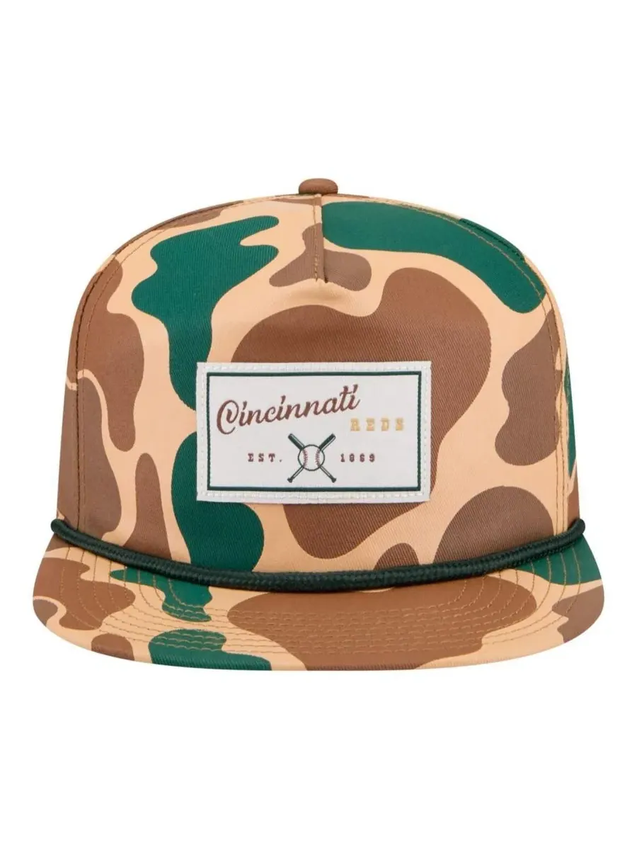 Кепка с принтом Camo Cincinnati Reds 19TWENTY New Era — изображение 2 из 5, камуфляж