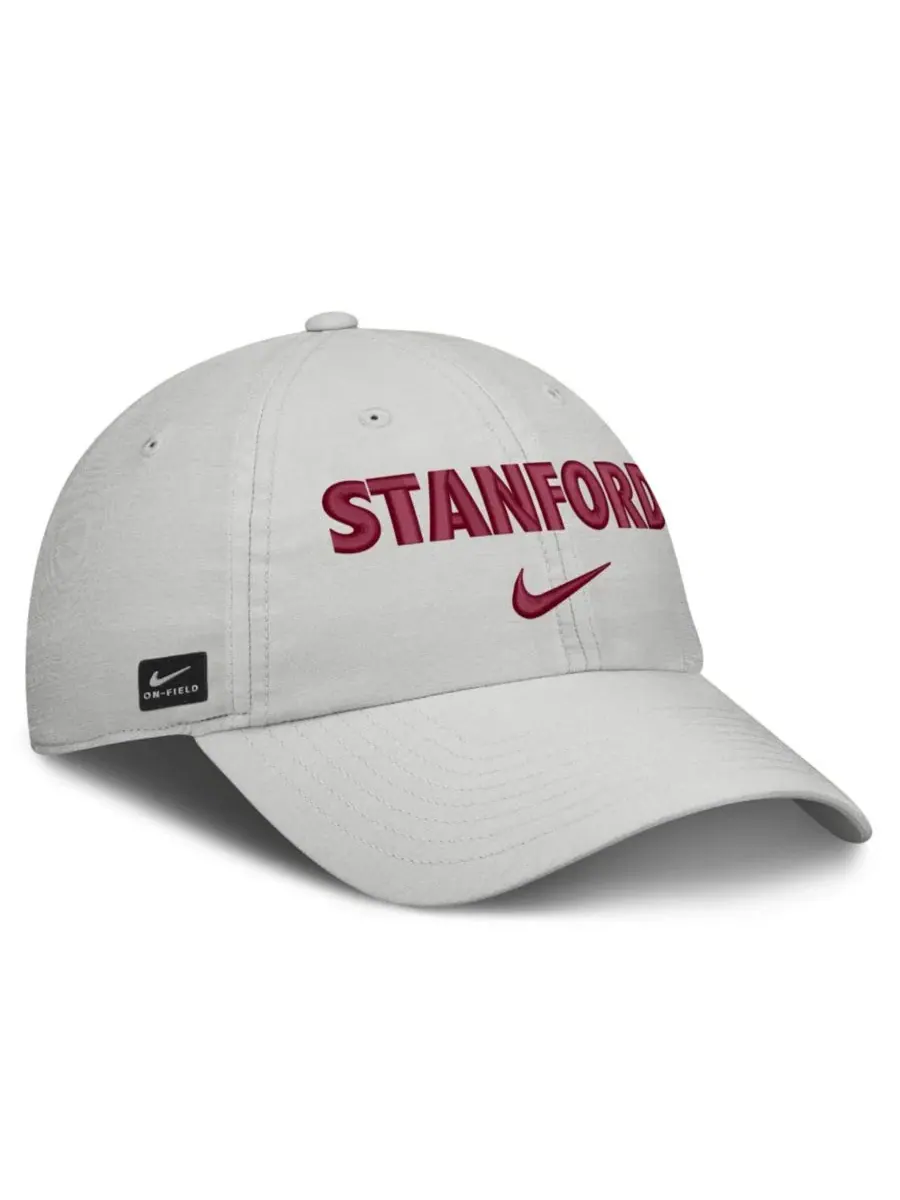 Кепка Nike Stanford Cardinal 2026 On-Field Gameday Club — изображение 3 из 4, серый