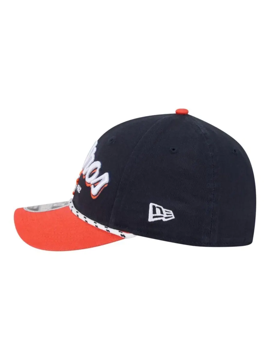 Бейсболка New Era Houston Astros Team Loyal 9FORTY M-Crown — изображение 6 из 7, темно-синий оранжевый