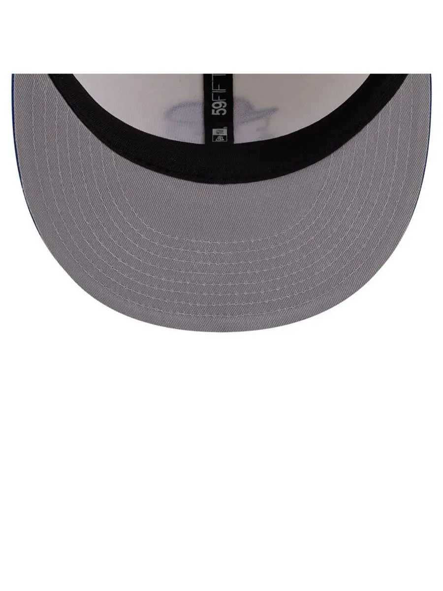 Кепка New Era 59FIFTY с вышивкой Bullpen Cart, New York Mets — изображение 5 из 5, кремовый