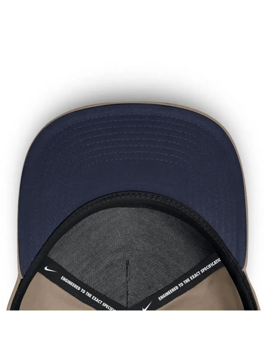 Кепка с изогнутым козырьком и эмблемой Los Angeles Dodgers, модель Rope Rise Nike — изображение 2 из 5, хаки