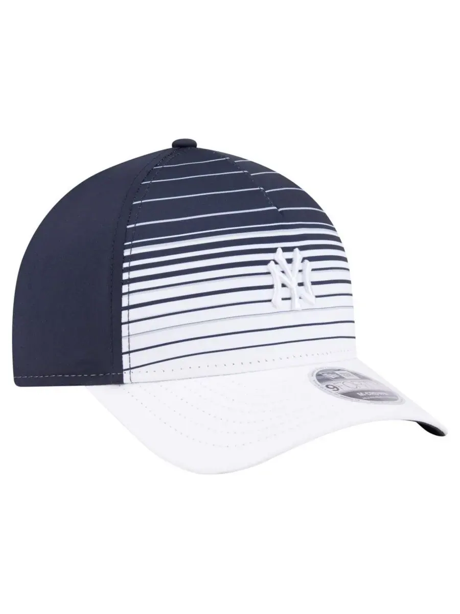 New Era Мужская темно-синяя кепка New York Yankees Gradient 9FORTY с регулируемой высотой тульи — изображение 2 из 4