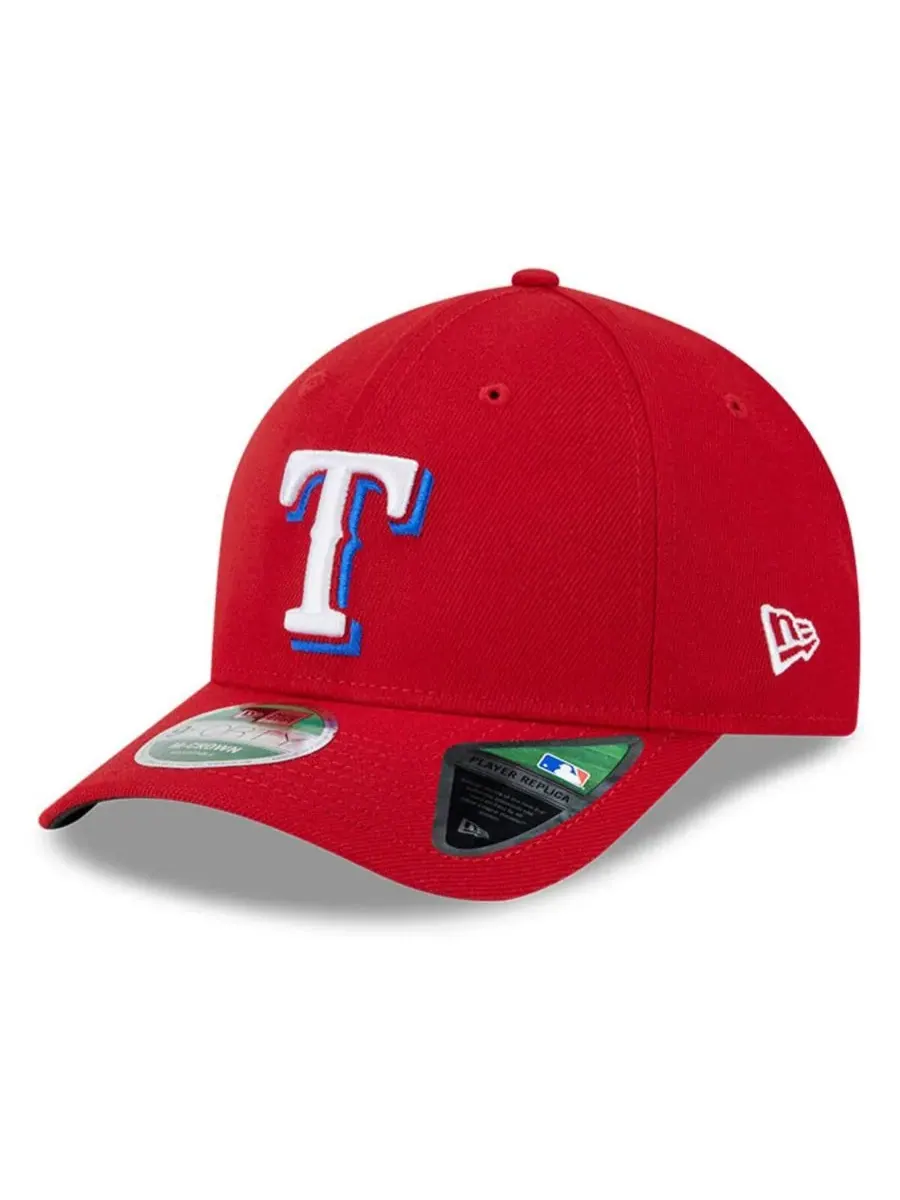 New Era Мужская красная бейсболка Texas Rangers Player Replica 9FORTY с регулируемым размером — изображение 1 из 5, красный