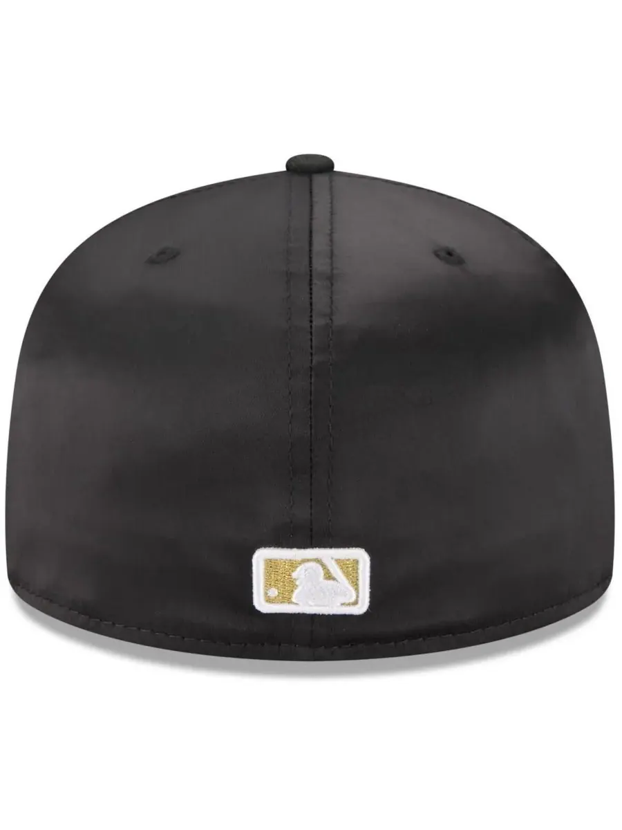 New Era Мужская черная бейсболка Philadelphia Phillies 2025 59FIFTY Day Gold Leaf 59FIFTY Fitted Hat — изображение 4 из 4
