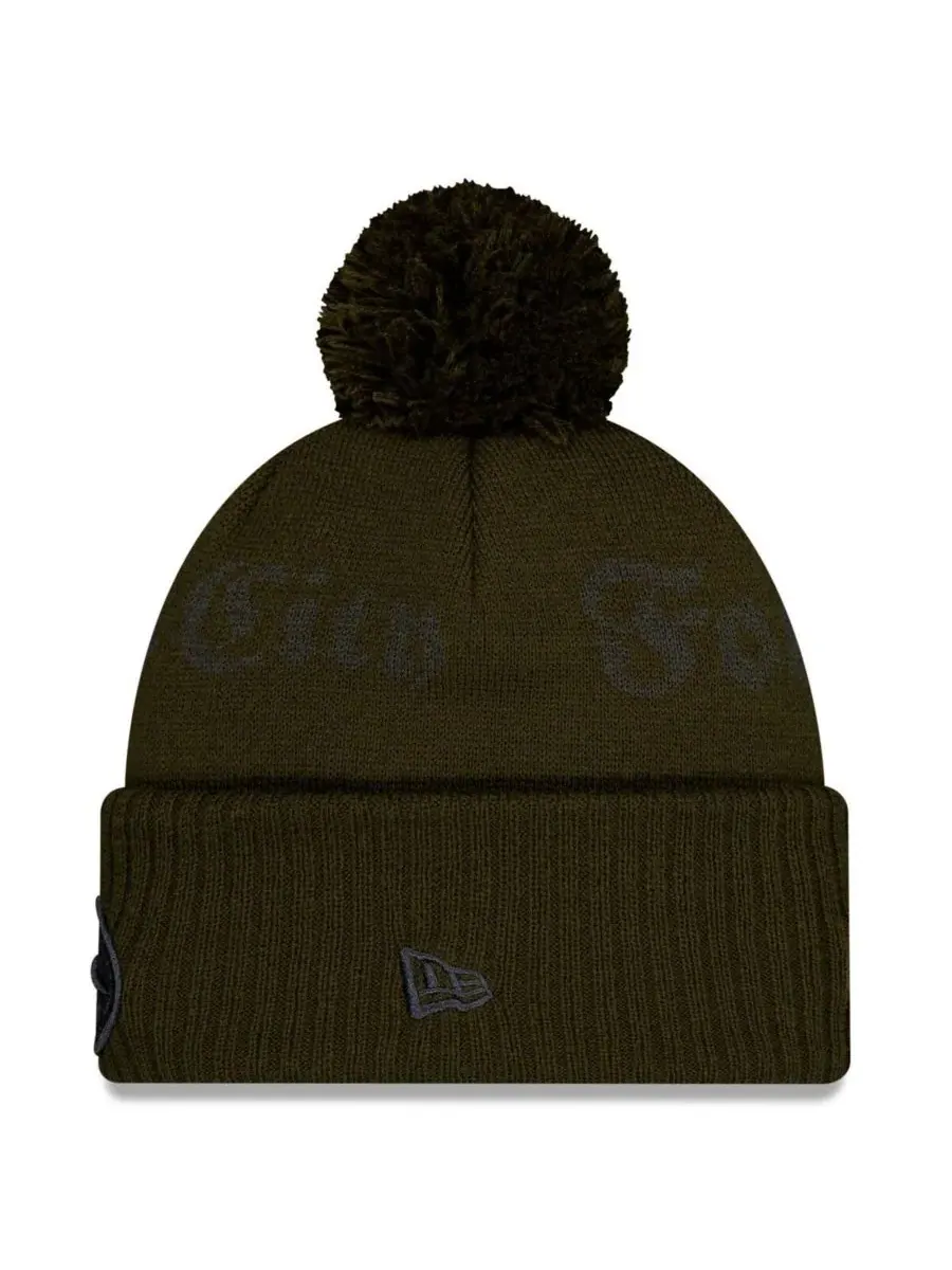 New Era Мужская вязаная шапка Gotham Green New York Jets 2025 Rivalries Collection Sideline с — изображение 2 из 3