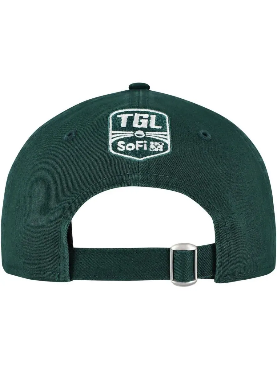New Era Мужская регулируемая кепка Hunter Green The Bay Golf Club TGL Team 9TWENTY — изображение 3 из 4, зеленый