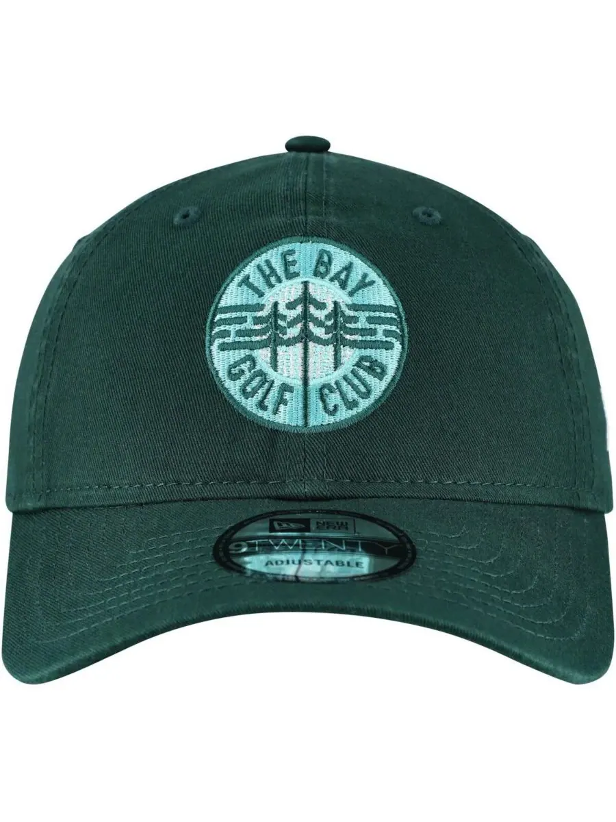 New Era Мужская регулируемая кепка Hunter Green The Bay Golf Club TGL Team 9TWENTY — изображение 4 из 4, зеленый