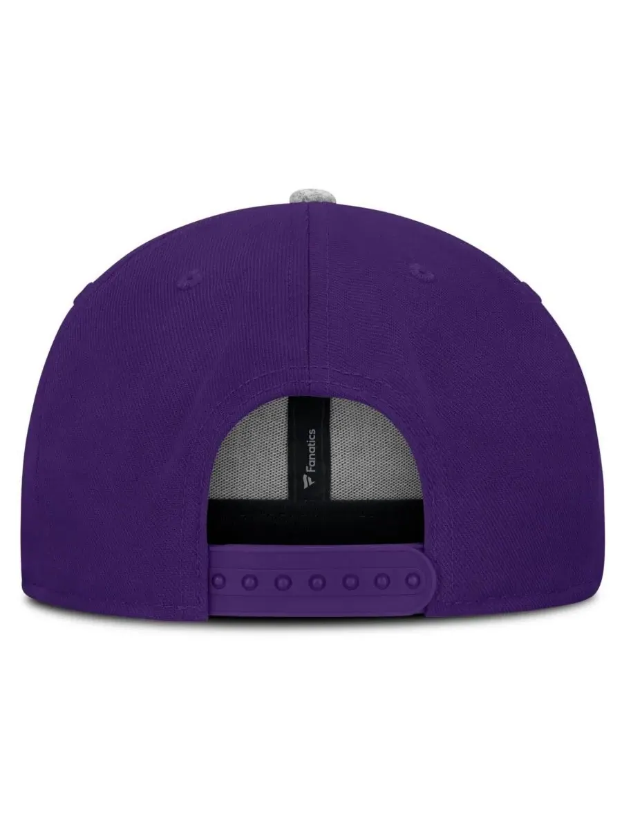 Fanatics Мужская фиолетовая кепка Washington Huskies Loden Snapback — изображение 3 из 4, фиолетовый