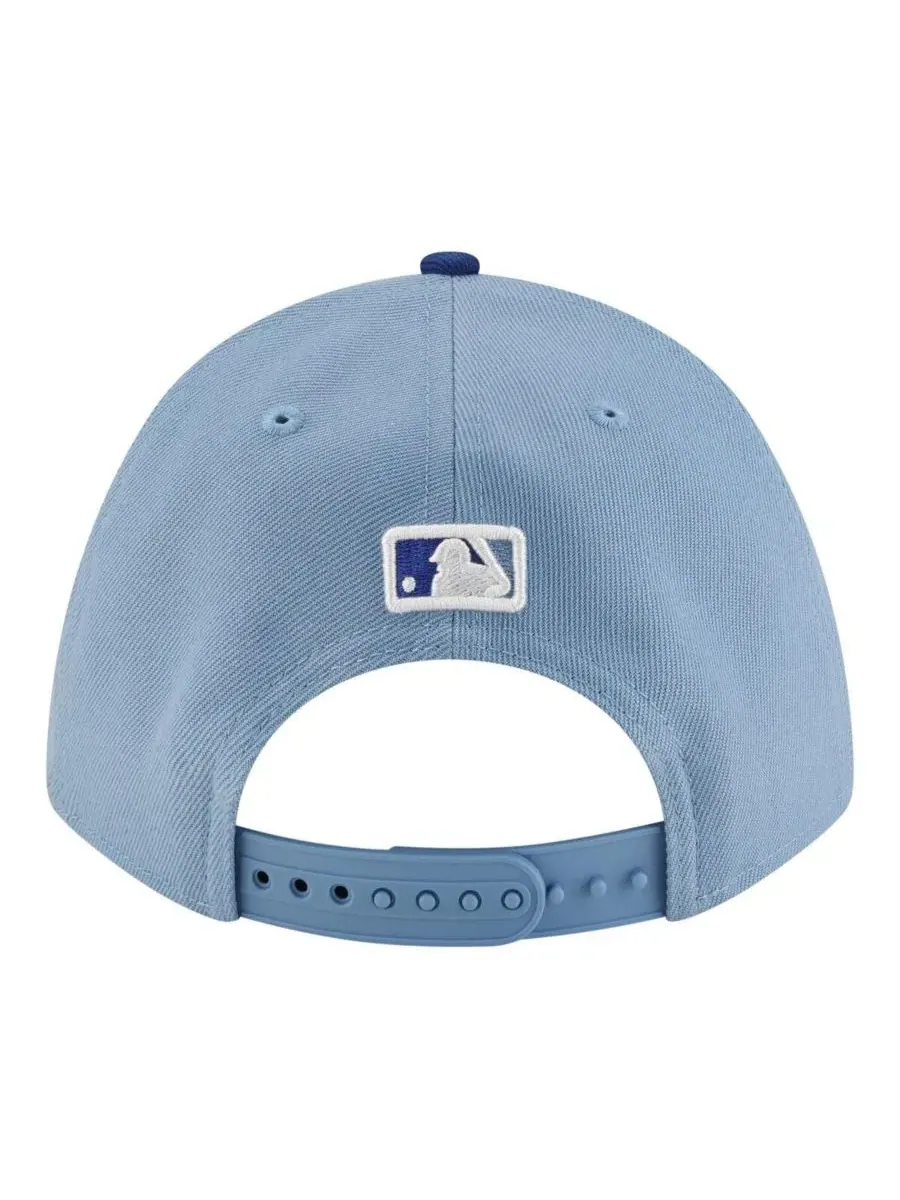 Мужская белая/светло-голубая бейсболка Kansas City Royals Player Replica 9FORTY M-Crown с — изображение 2 из 4