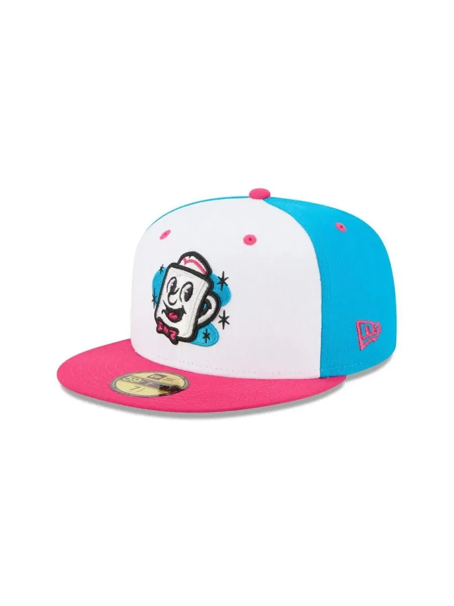 Мужская синяя кепка Somerset Patriots Theme Nights 59FIFTY New Era — изображение 1 из 4, синий