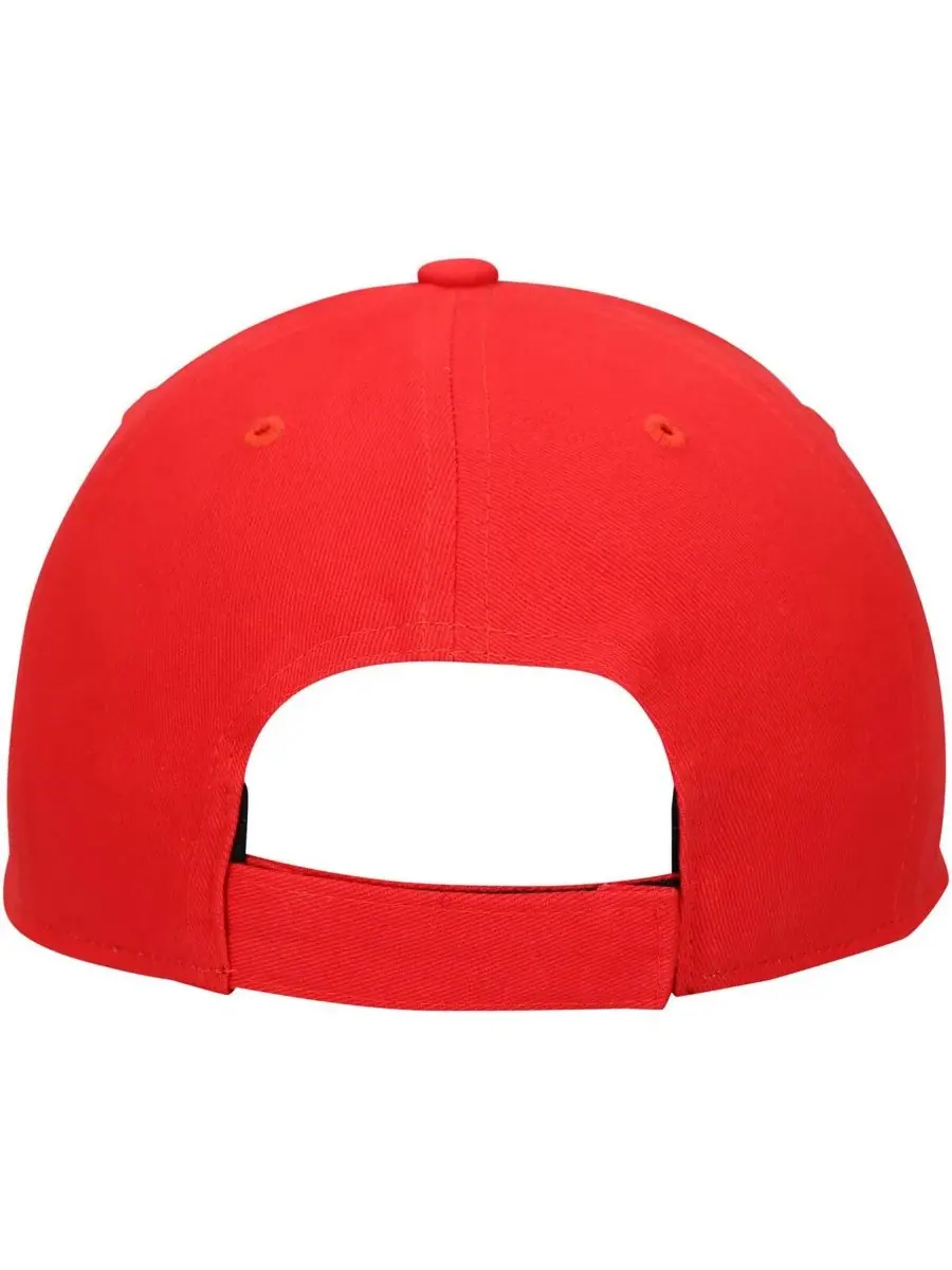 '47 Brand Детская красная регулируемая бейсболка Kansas City Chiefs Basic MVP — изображение 4 из 4, красный