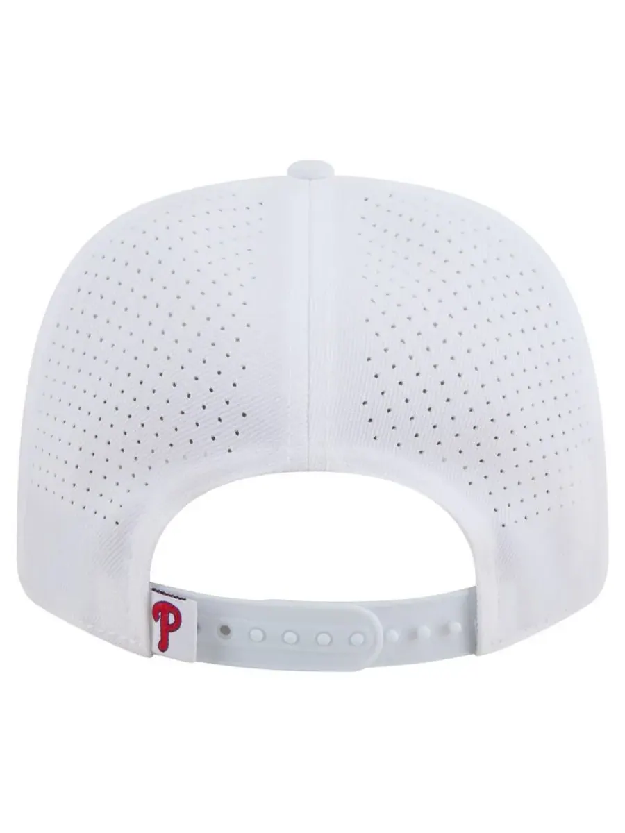 New Era Мужская белая регулируемая кепка Philadelphia Phillies COOLERA 9SEVENTY — изображение 2 из 4, белый