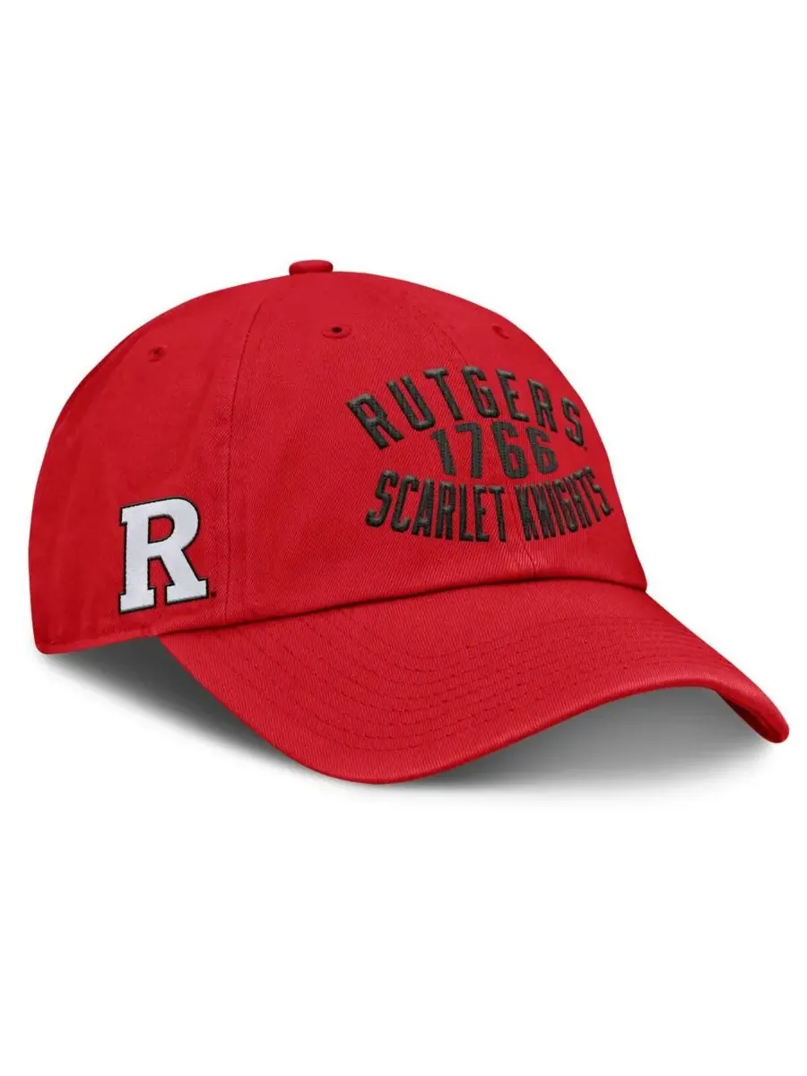 Мужская регулируемая кепка Scarlet Rutgers Scarlet Knights Archer Fanatics — изображение 1 из 4, алый