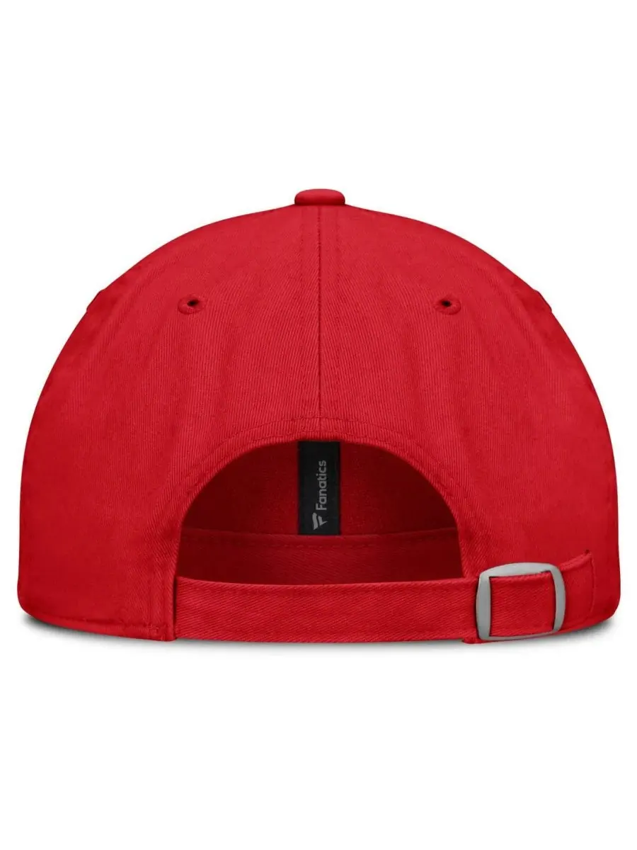 Мужская регулируемая кепка Scarlet Rutgers Scarlet Knights Archer Fanatics — изображение 4 из 4, алый