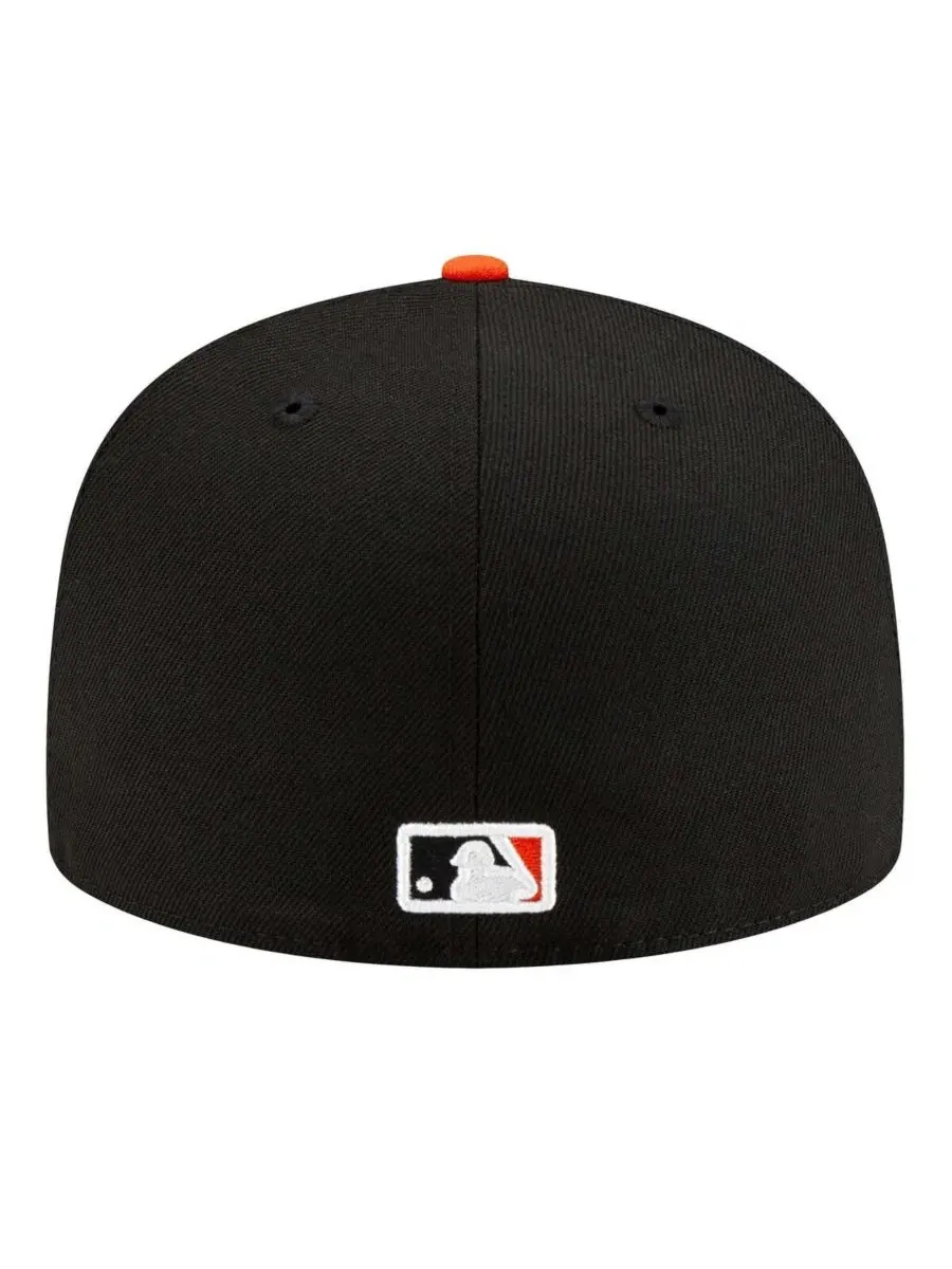 Мужская черная бейсболка San Francisco Giants Turn Back The Clock 59FIFTY New Era — изображение 3 из 4, черный