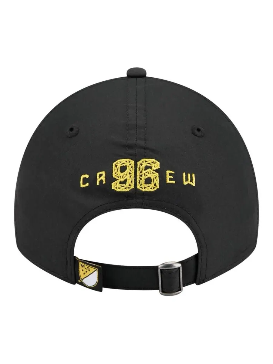 Мужская черная кепка Columbus Crew 2026 с регулируемой застежкой-крючком 9TWENTY New Era — изображение 4 из 4, черный