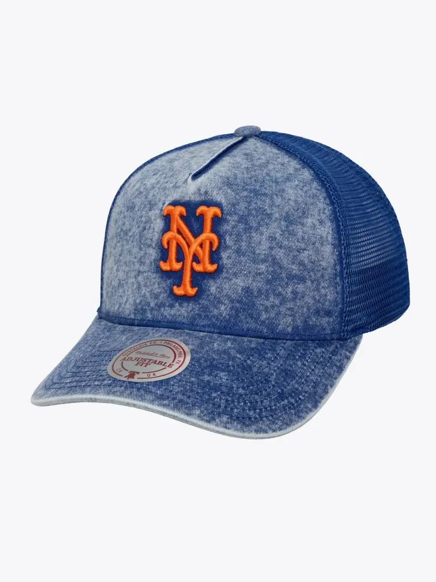 Сетчатая кепка-тракер Mitchell & Ness — изображение 1 из 3, королевский