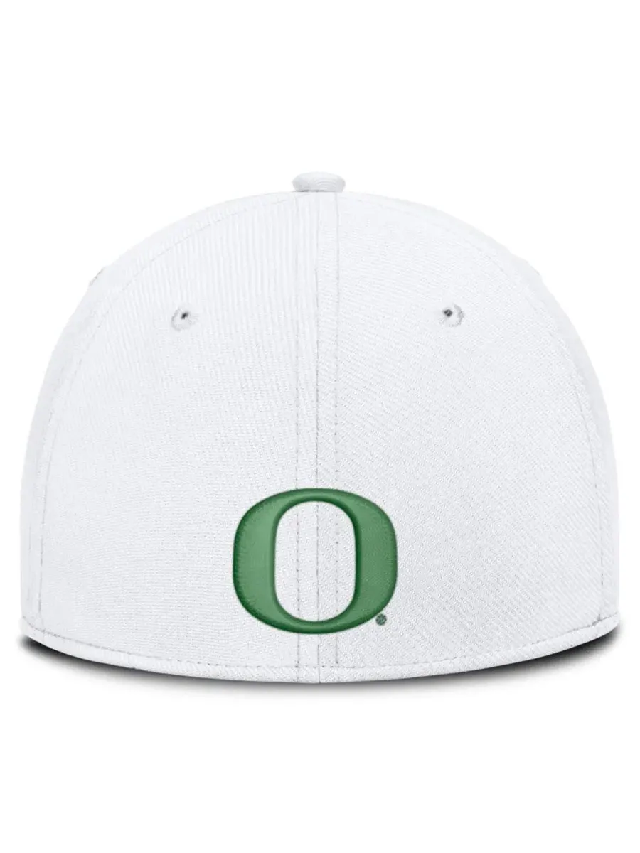 Кепка Nike с высокой тульей и вышивкой Oregon Ducks — изображение 2 из 4, белый