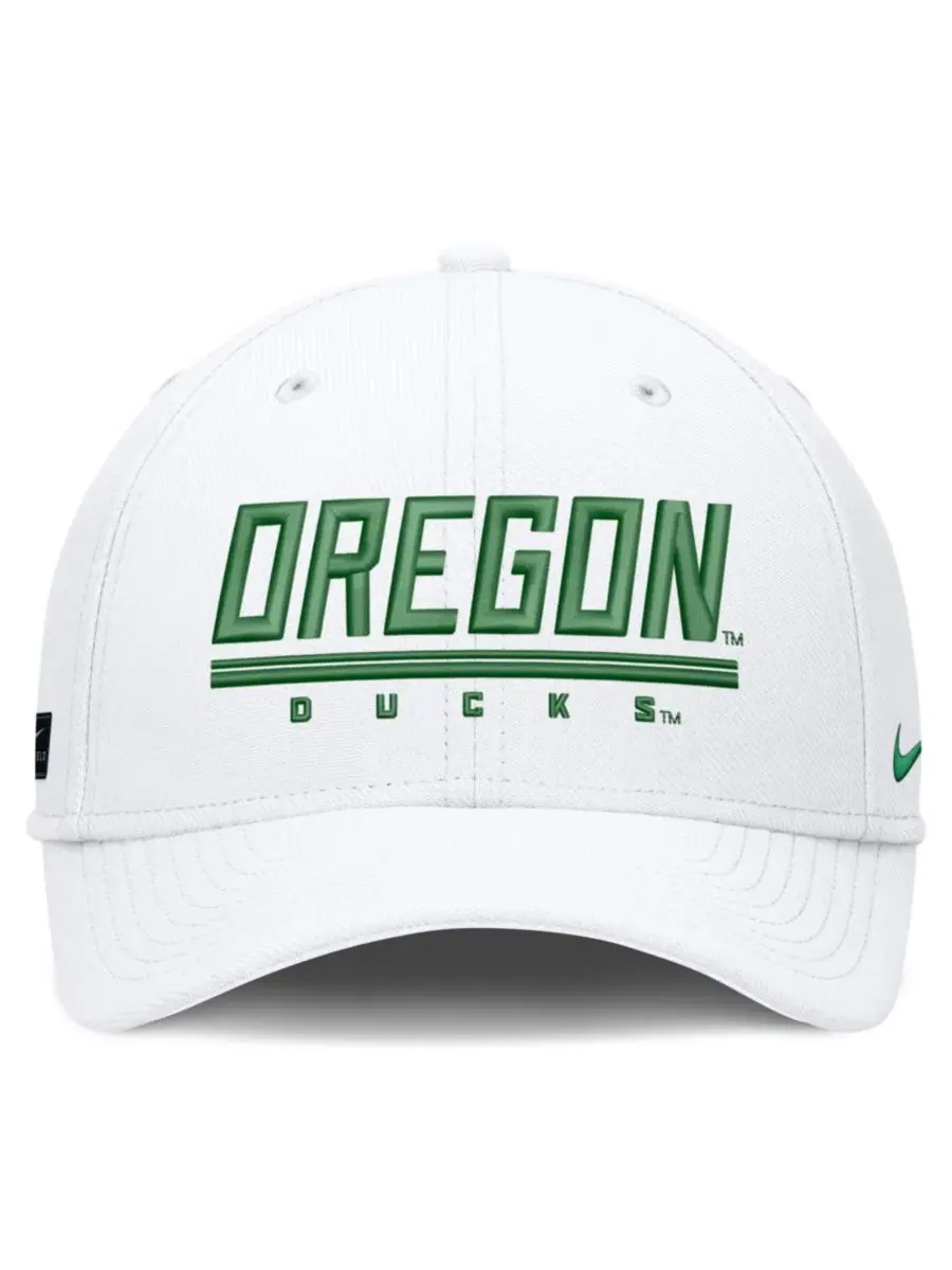 Кепка Nike с высокой тульей и вышивкой Oregon Ducks — изображение 3 из 4, белый