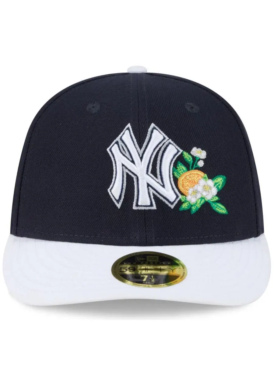 Кепка New Era New York Yankees 2026 Spring Training Low Profile 59FIFTY — изображение 2 из 4, темно-синий белый