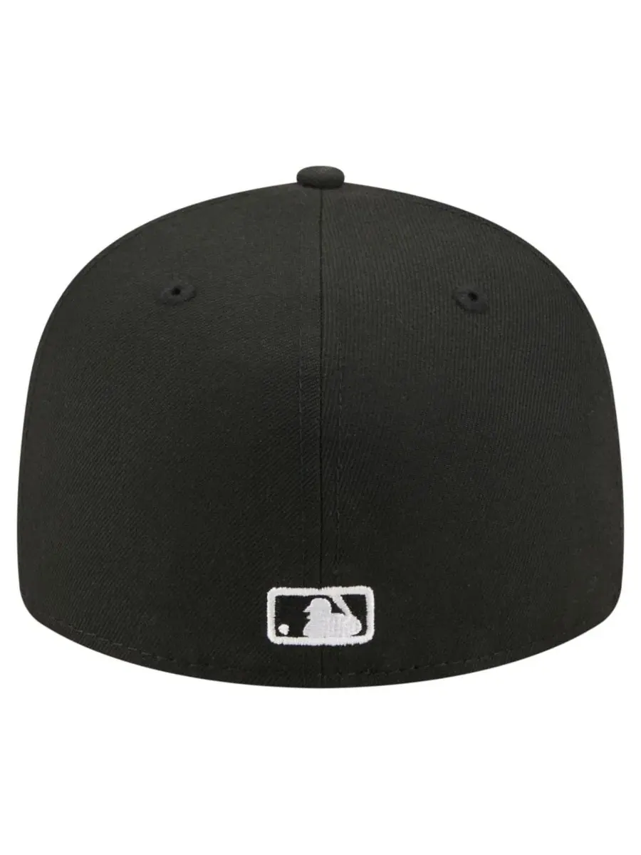 Бейсболка New Era New York Mets с вышитым орлом — изображение 3 из 5, черный