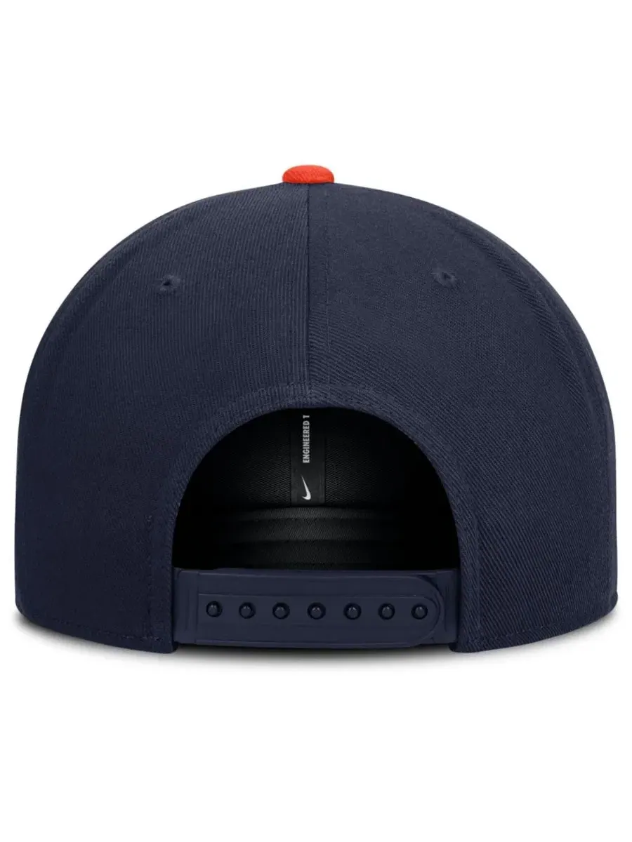 Кепка-снапбек Houston Astros Primetime Pro Dri-FIT Nike — изображение 4 из 4, темно-синий оранжевый