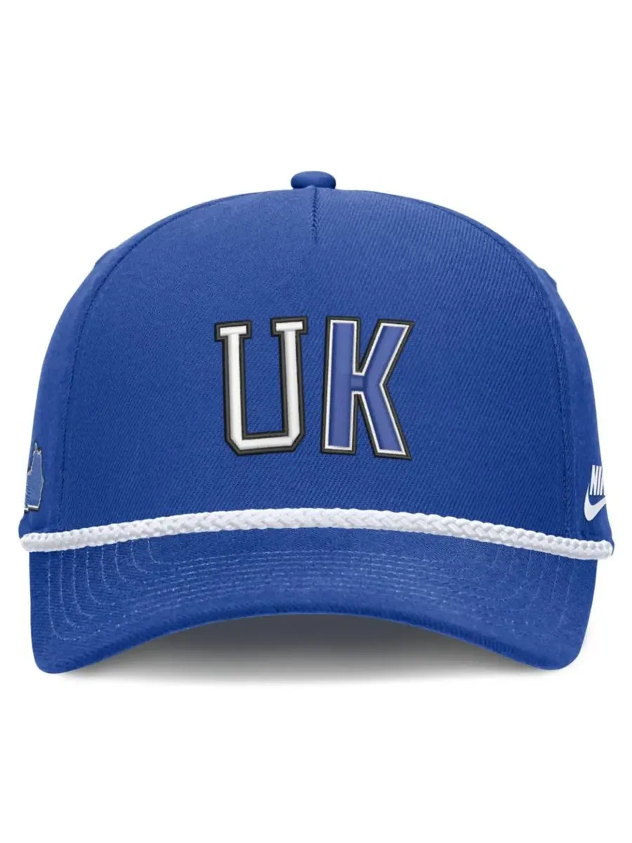 Бейсболка Nike Basketball Rise Rope Adjustable Hat — изображение 2 из 4, королевский