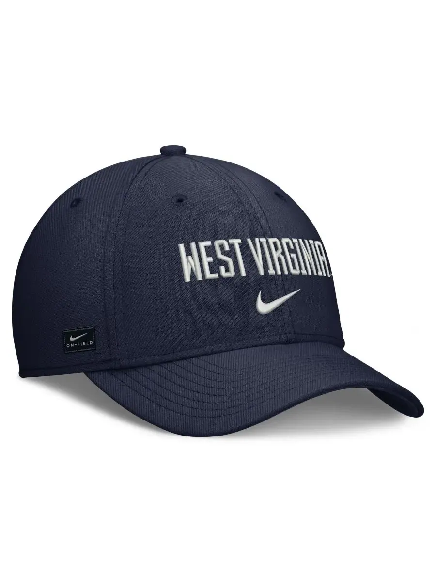 Бейсболка Nike Rise On-Field Swoosh Flex Dri-FIT — изображение 3 из 4, темно-синий