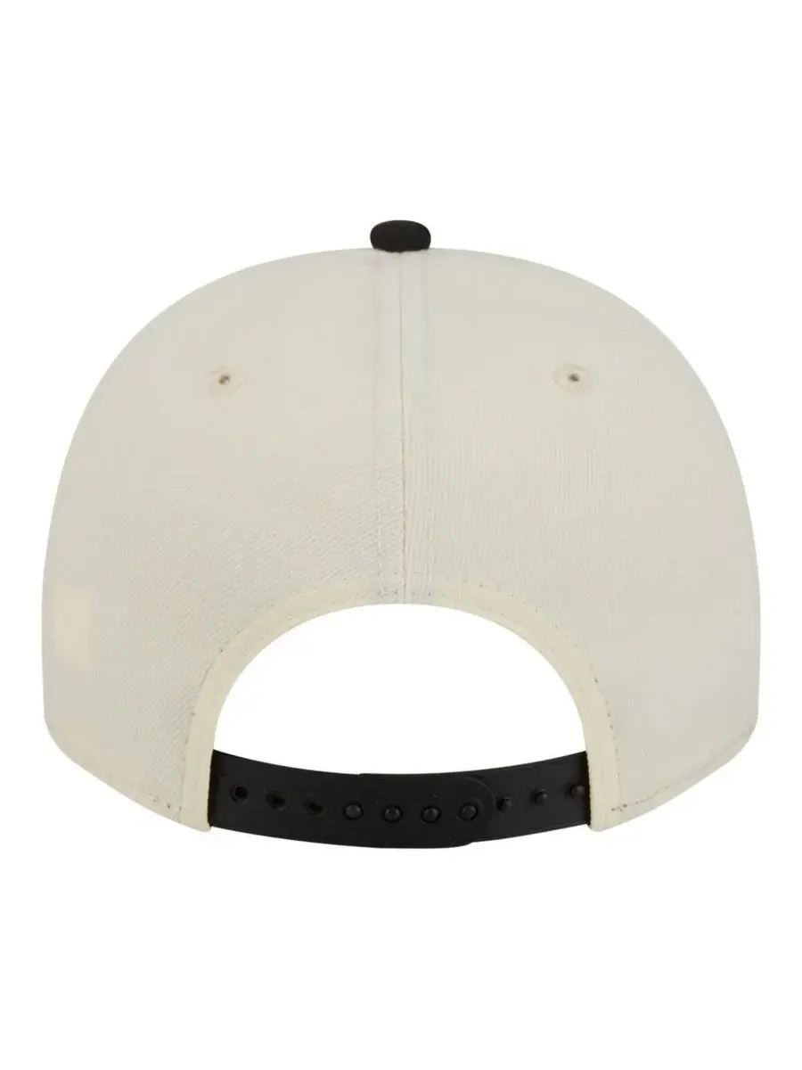 Бейсболка New Era San Francisco Giants Throwback Tri-Hit A-Frame 9FIFTY — изображение 4 из 5, кремовый черный
