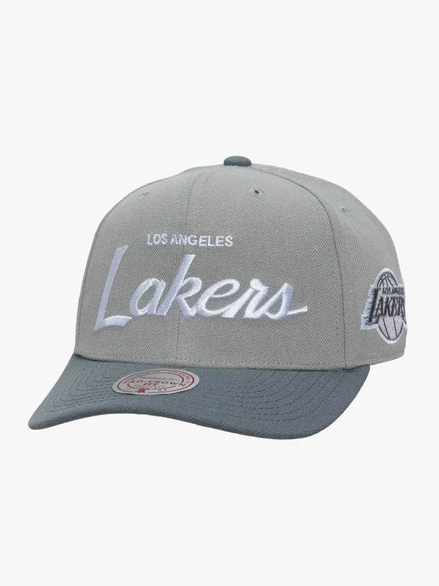Кепка-снапбек с высокой тульей Thunderstorm Head Coach Pro Crown Mitchell & Ness — изображение 1 из 3, серый