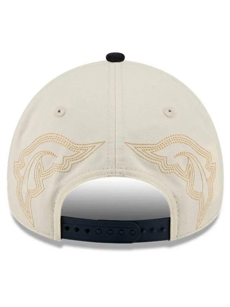 Кепка с вышивкой Western Stitch 9FORTY A-Frame New Era — изображение 4 из 5, серый