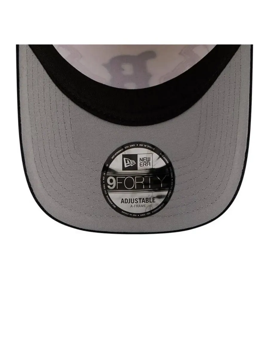 Кепка с вышивкой Western Stitch 9FORTY A-Frame New Era — изображение 5 из 5, серый