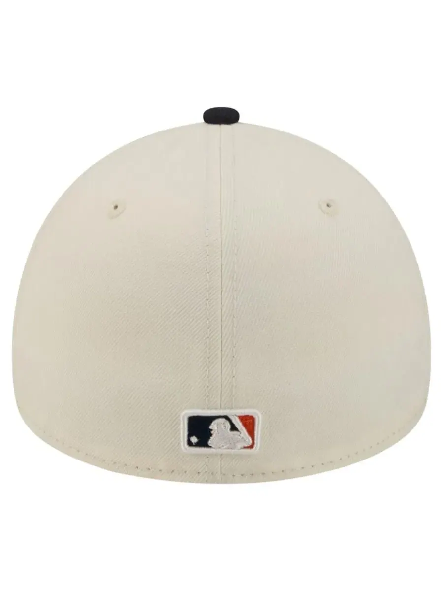 Кепка New Era Chrome A-Frame 59FORTY — изображение 4 из 7, бежевый