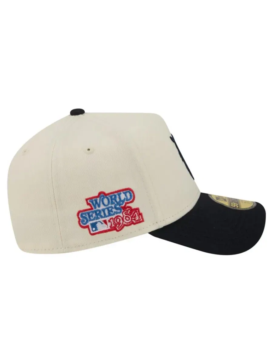Кепка New Era Chrome A-Frame 59FORTY — изображение 6 из 7, бежевый