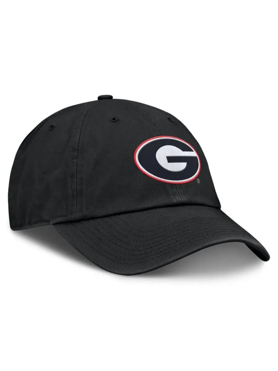 Бейсболка Nike Club Dri-FIT с вышитым логотипом Georgia Bulldogs — изображение 3 из 4, черный