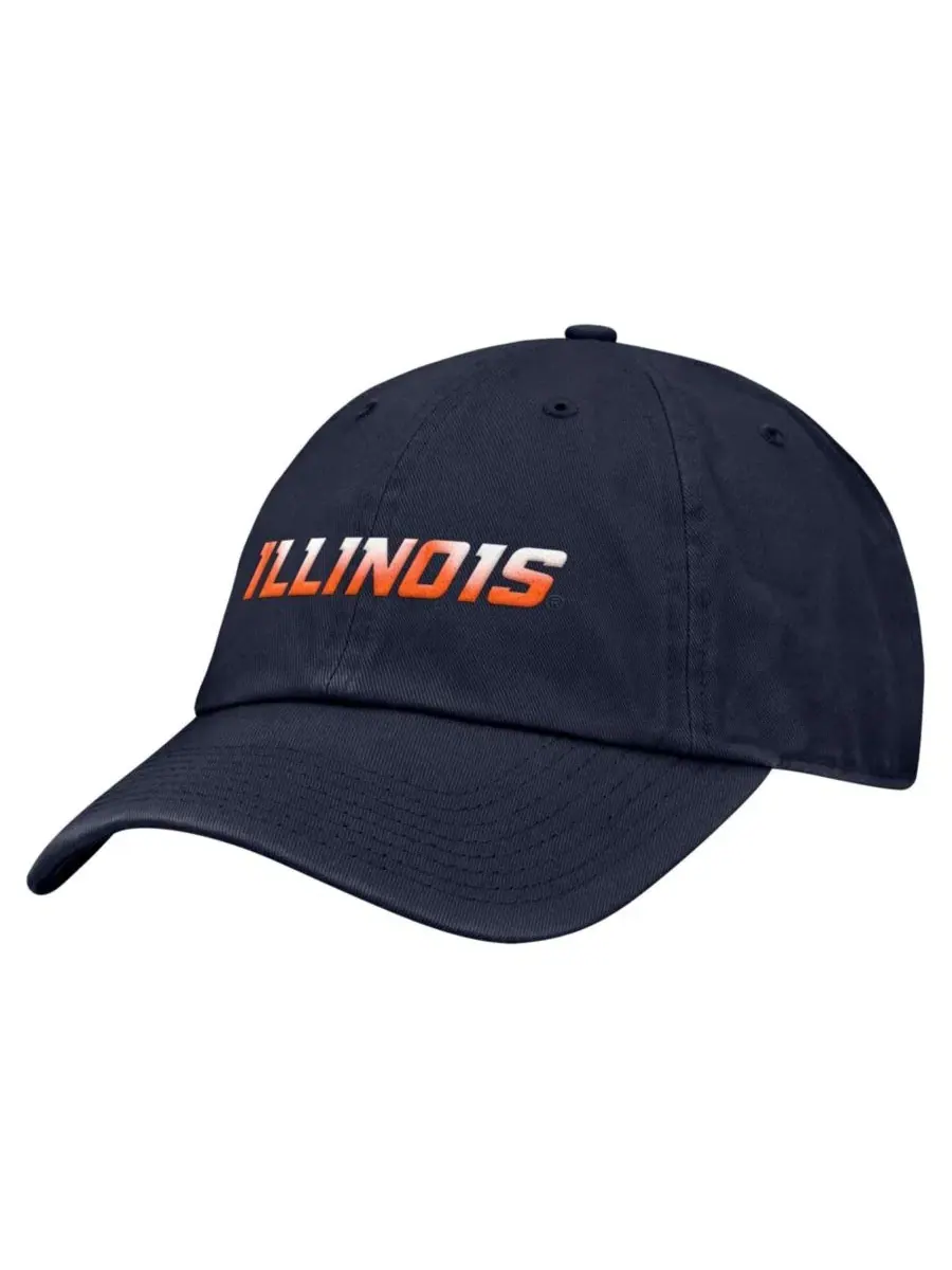 Кепка Nike с вышивкой Illinois Fighting Illini — изображение 1 из 3, темно-синий