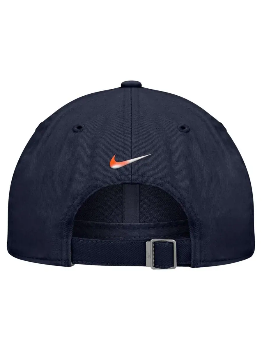 Кепка Nike с вышивкой Illinois Fighting Illini — изображение 3 из 3, темно-синий