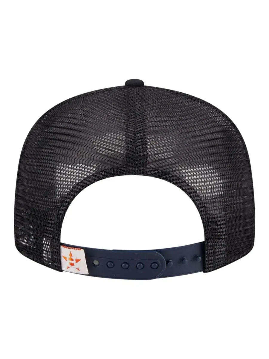 Кепка-снэпбек с вышитым логотипом New Era Houston Astros 9FIFTY — изображение 5 из 5, темно-синий